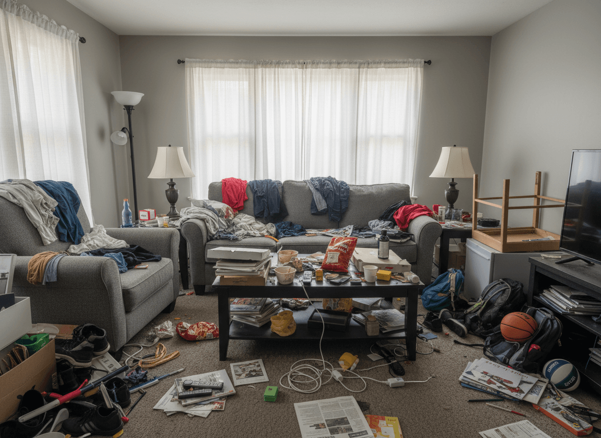 거실, 가족 모두가 편안한 공간으로 만드는 정리법